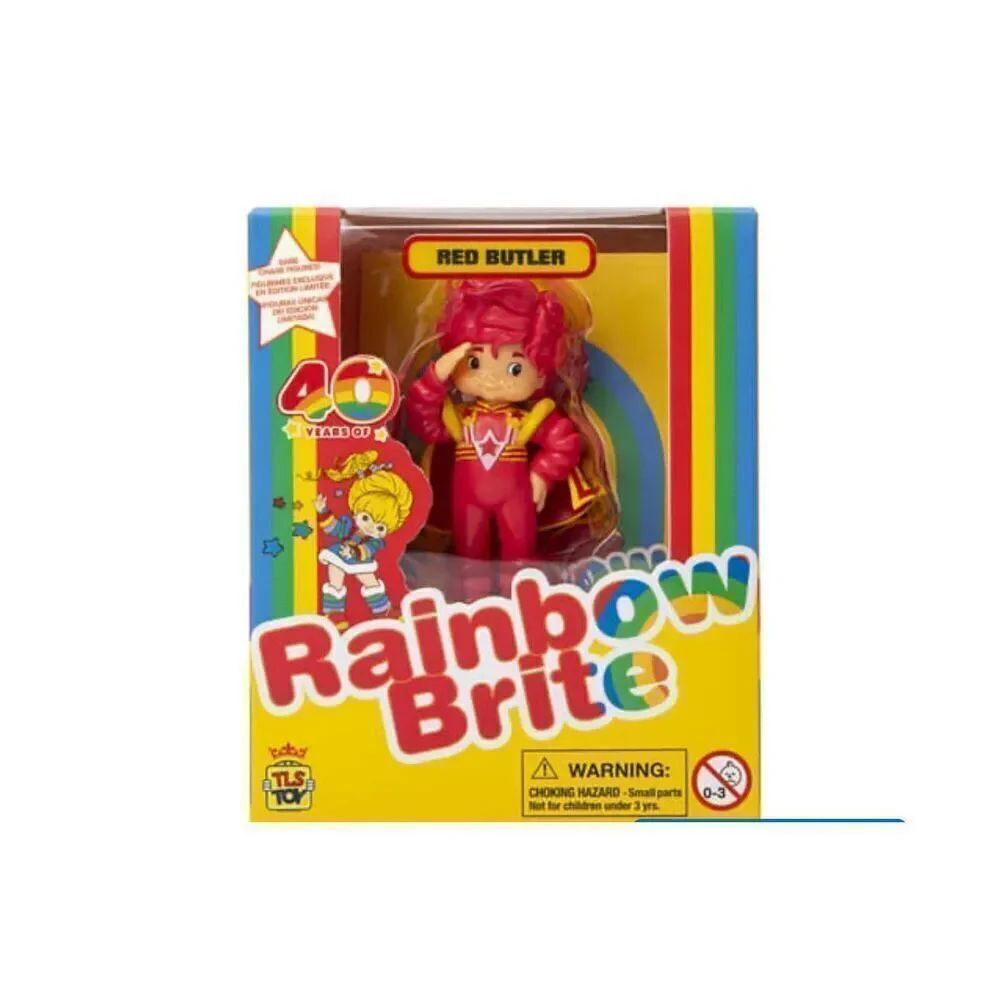 TLS Toy Rainbow Brite Red Butler 40th Anniversary Mini Figure New in Box Cheebee